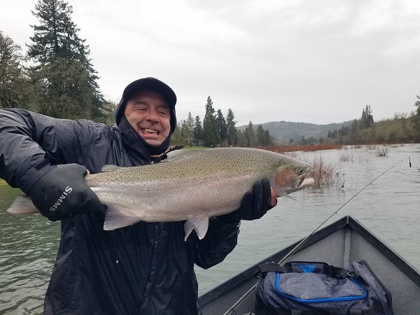 Fishing in Oregon in April 2020